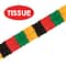 Beistle; Beistle 4.5" x 12ft. Black, Red, Green & Yellow Leaf Garlands, 2ct.; Category:Streamers & Garland; Image:5